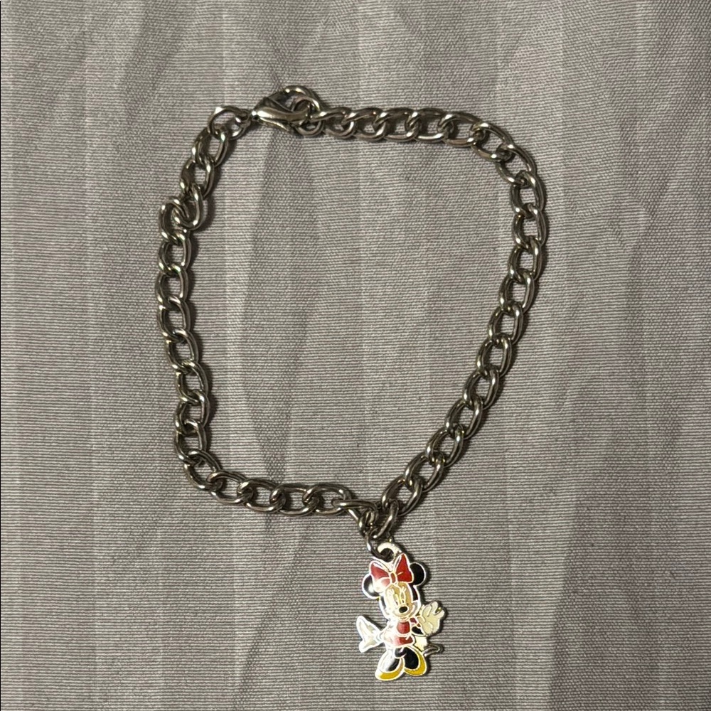 Minnie Mouse Charm Bracelet
